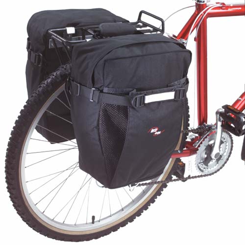 lock panniers to bike